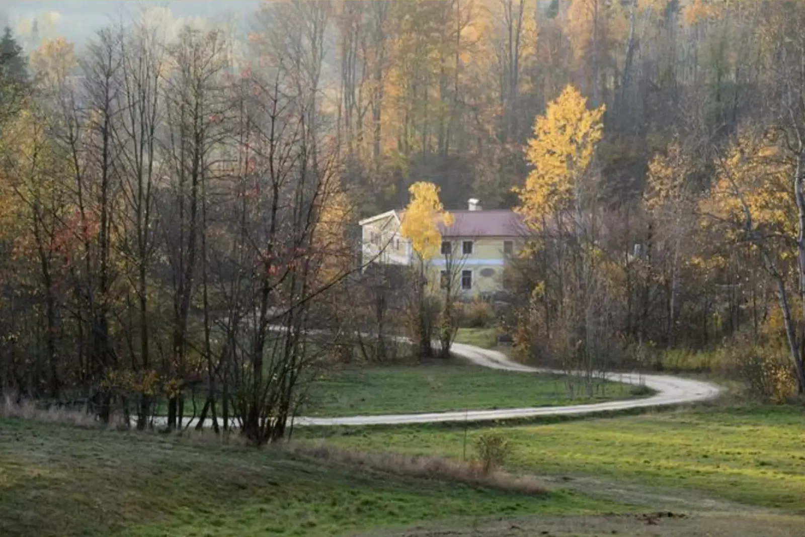 Centrum Živá Voda in its peaceful natural landscape