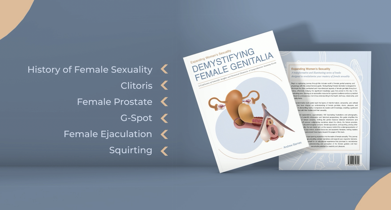 Kniha Demystifikace ženských genitálií od Andrewa Barnese